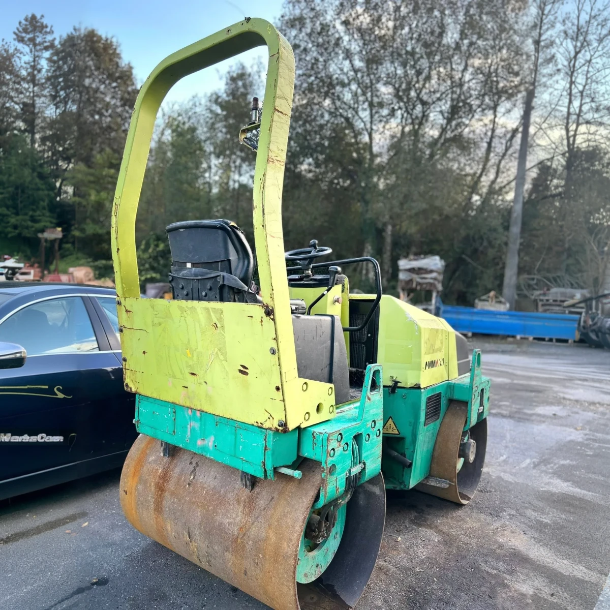 Cilindro Compactador Ammann 2 Cilindro Compactador Ammann, Leilovis