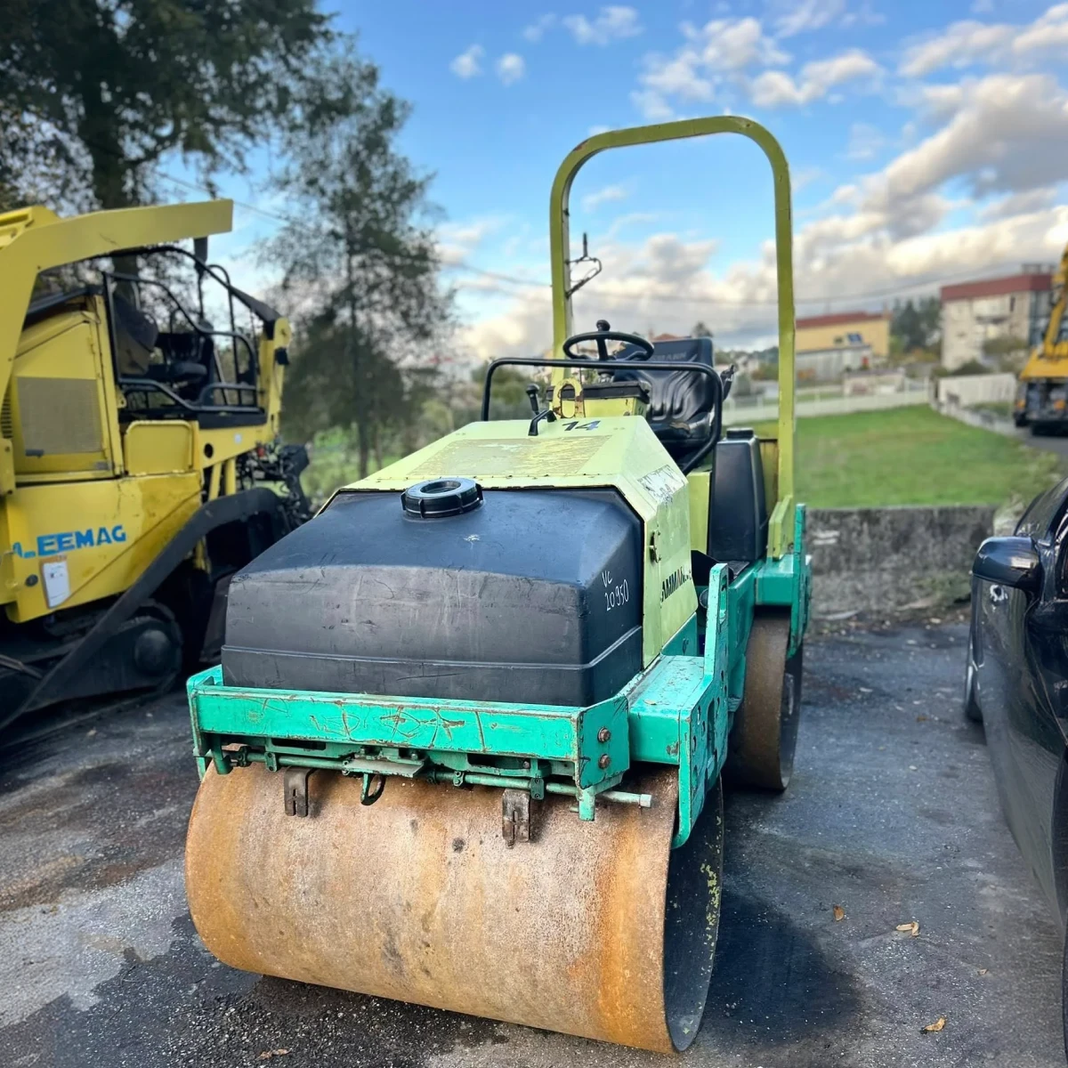 Cilindro Compactador Ammann 1 Cilindro Compactador Ammann, Leilovis