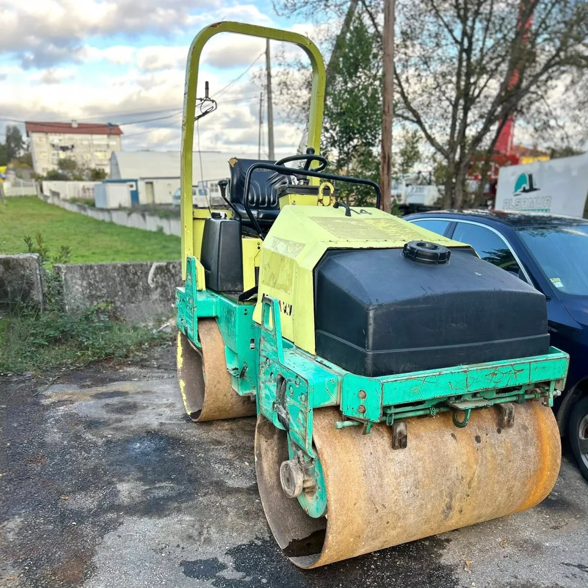 Cilindro Compactador Ammann 3 Cilindro Compactador Ammann, Leilovis