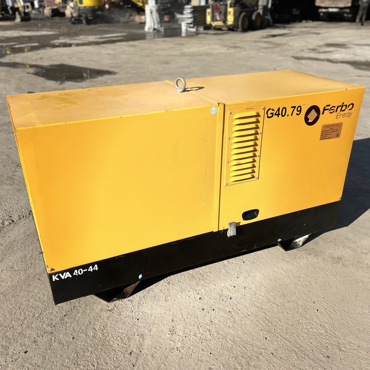 Generador Ferbo G40.79 3 Generador Ferbo G40.79, Leilovis